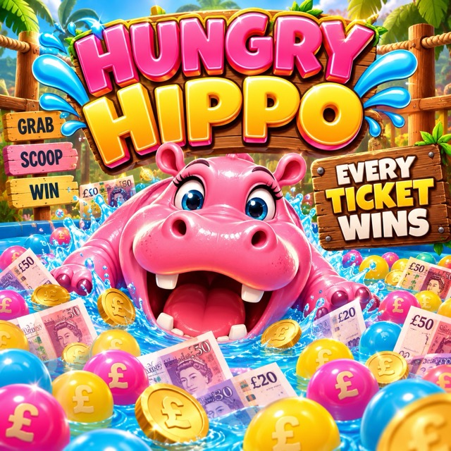 Hungry Hippo - Every Ticket Wins!