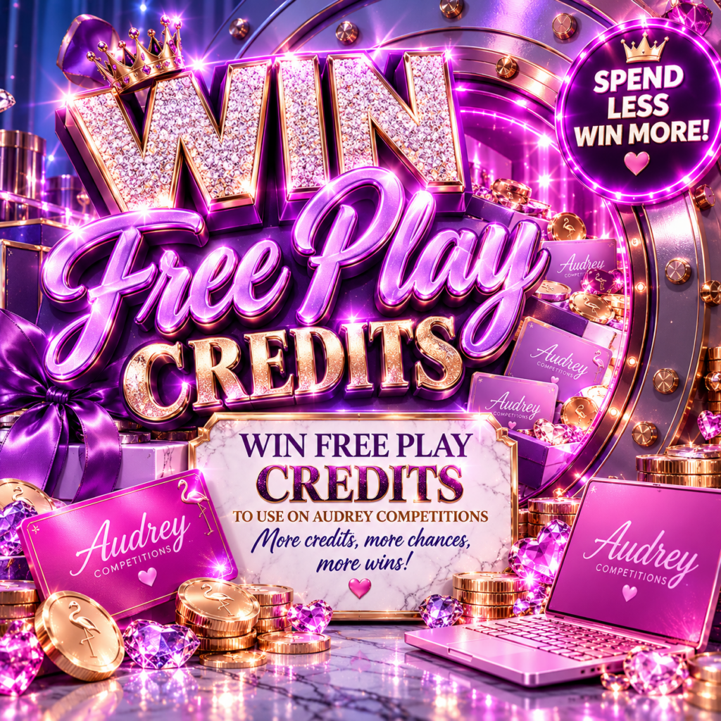 WIN Audrey Website Credit! Win up to £50!